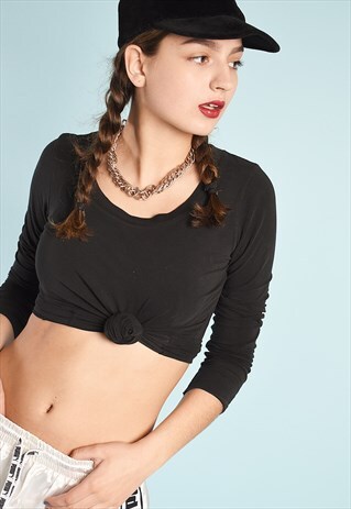 Y2K HUGO BOSS BASICS FESTIVAL TOP