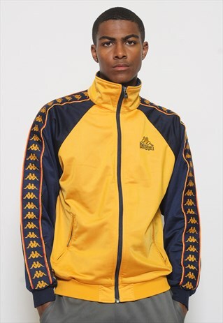 VINTAGE KAPPA TAPE LOGO TRACK JACKET