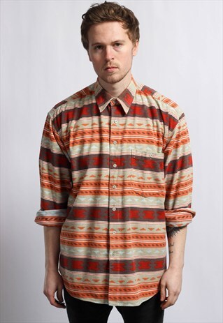 VINTAGE AZTEC NAVAJO SHIRT