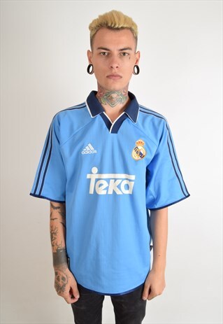 ADIDAS JERSEY / FOOTBALL SHIRT REAL MADRID '00 (2517)