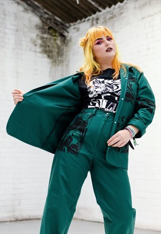 WORKER JACKET- GREEN IVY