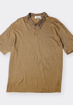 Missoni Vintage Polo Shirt - Large