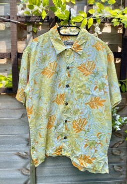 Vintage Patagonia pataloha Hawaiian floral shirt medium 