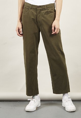 RARE VINTAGE 80'S MISSONI FOREST GREEN JEANS