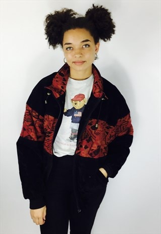 AZTEC BOHO VINTAGE BOMBER JACKET