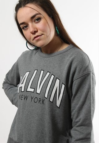 VINTAGE CK CALVIN KLEIN SPELL OUT SWEATER