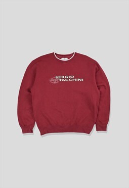 Vintage 90s Sergio Tacchini Embroidered Logo Sweatshirt