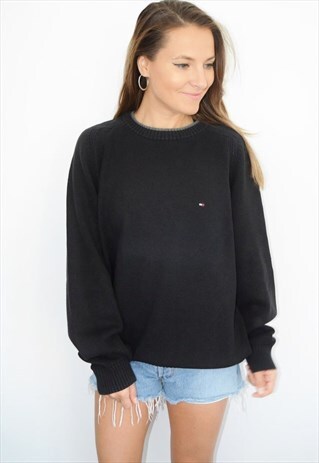 90'S TOMMY HILFIGER VINTAGE SWEATSHIRT/JUMPER