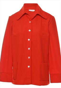 Vintage 1970s Red Jacket - M