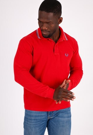 VINTAGE FRED PERRY POLO SWEATSHIRT NT102