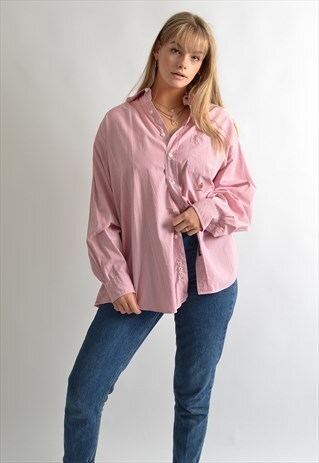 TOMMY HILFIGER STRIPED OVERSIZED SHIRT GRL3781