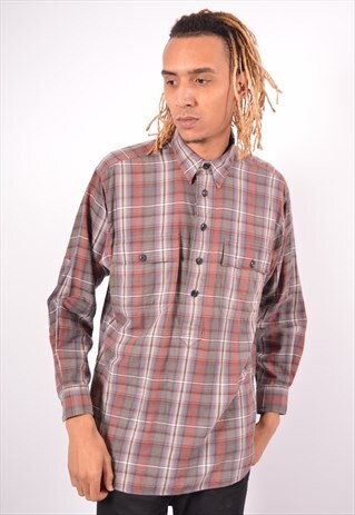 VINTAGE POLO RALPH LAUREN SHIRT CHECK MULTI