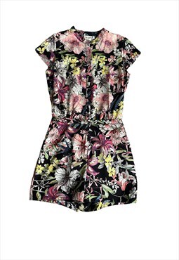 Womens Reiss uk 6 floral playsuit  