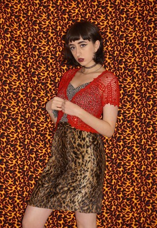 VINTAGE 90'S CROCHET CARDIGAIN