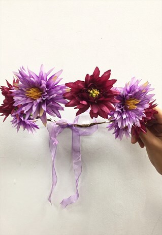 SUMMER FESTIVALS FLOWER HEADBAND