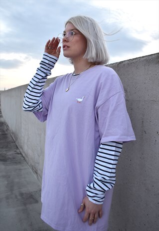 G&G UNISEX ORCHID GOOSE S/S TEE
