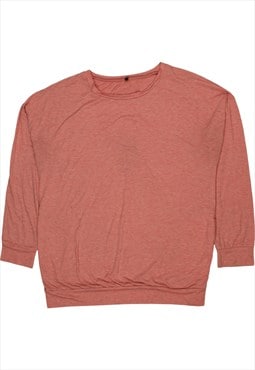 Vintage 90's Un Brand Sweatshirt Crew Neck Pink XLarge