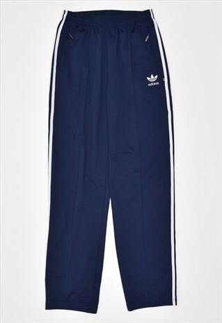 VINTAGE 90'S ADIDAS TRACKSUIT TROUSERS NAVY BLUE