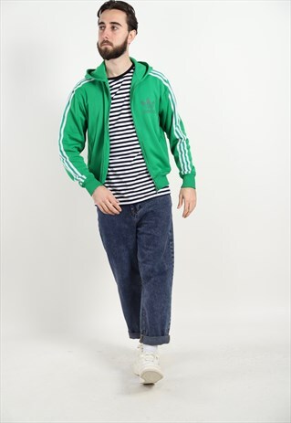 VINTAGE ADIDAS HOODIE POLYESTER