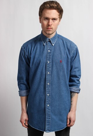 VINTAGE RALPH LAUREN DENIM SHIRT