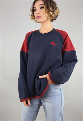 VINTAGE RETRO OVERSIZED ADIDAS SWEATER SWEATSHIRT