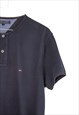 VINTAGE TOMMY HILFIGER POLO SHIRT IN BLUE L