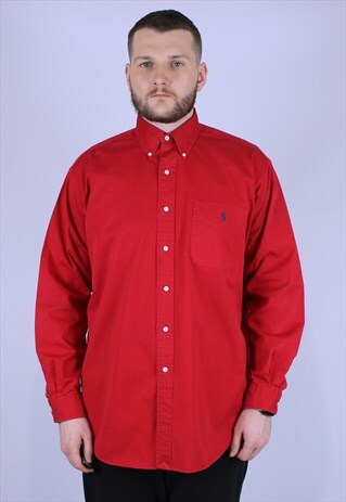 90S VINTAGE POLO RALPH LAUREN SHIRT RARE