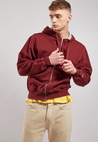 VINTAGE CHAMPION ZIP-UP HOODIE