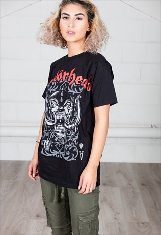 MOTORHEAD PLAYING CARD UNISEX T-SHIRT