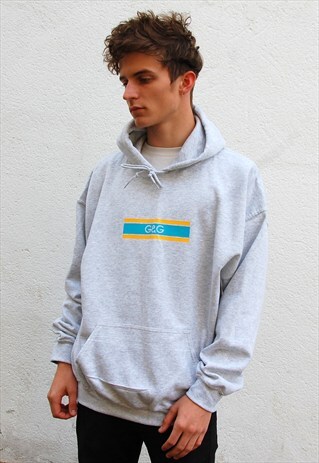 G&G UNISEX ASH CHUNKY LINO HOOD