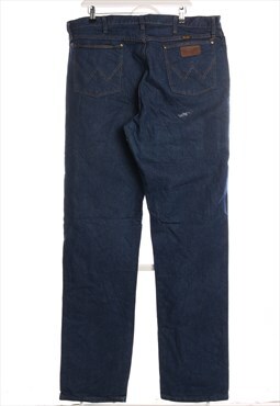 Vintage 90's Wrangler Jeans Denim Straight Leg Blue Men's 38