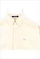 VINTAGE 90'S CHAPS SHIRT SHORT SLEEVE BUTTON UP WHITE MEDIUM
