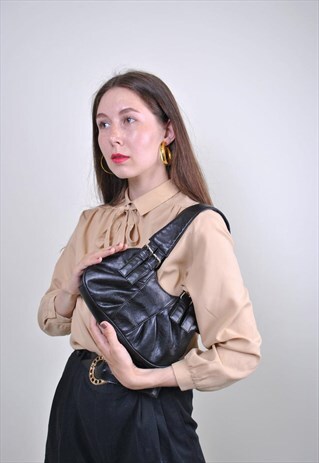 RETRO SHOULDER BAG, VINTAGE WOMEN MINI HANDBAG