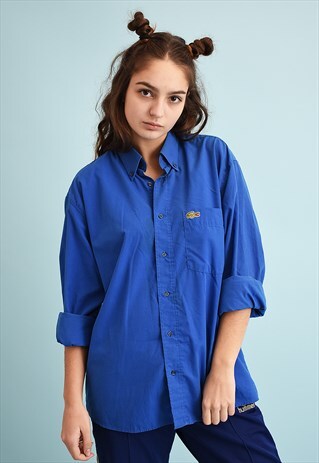 90'S RETRO LACOSTE MINIMALIST OVERSIZED SHIRT