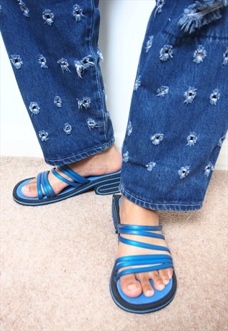 80S SWIRL SANDALS