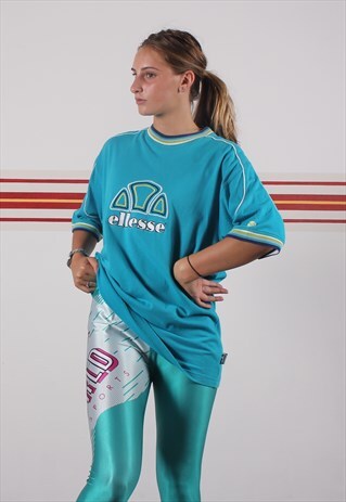 EMBROIDERED ELLESSE T-SHIRT