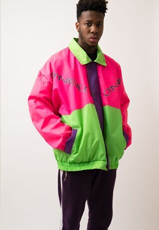 VINTAGE O'NEILL MULTI COLOURED COAT
