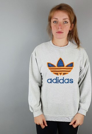 amplia selección textura clara artesanía exquisita Vintage Adidas Originals sweatshirt grey orange | Vinsportage ... amplia selección textura clara artesanía exquisita Vintage Adidas Originals sweatshirt grey orange | Vinsportage ...