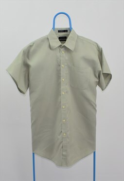 VINTAGE NAUTICA short sleeved shirt green medium