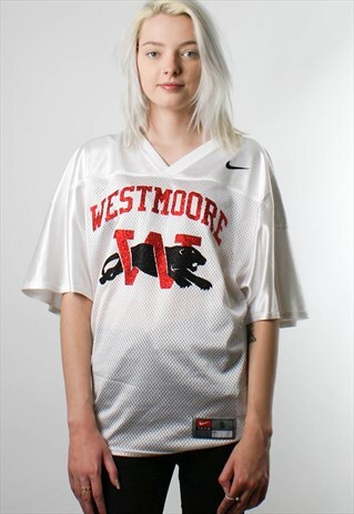 NIKE T SHIRT AMERICAN FOOTBALL SHIRT, WESTMOORE