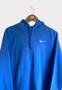 Nike Embroidered Light Blue Hoodie 