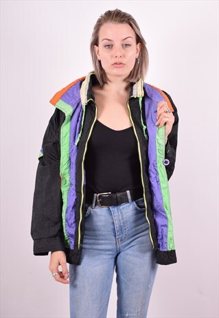 WOMENS VINTAGE JACKET XXL MULTI 90'S