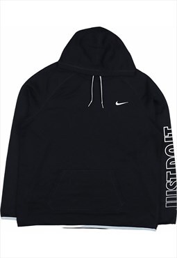 Nike 90's Swoosh Pullover Hoodie XLarge Black