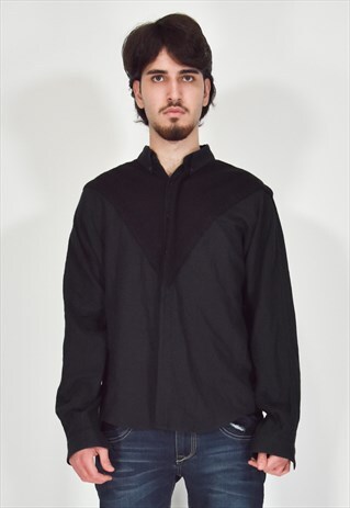 GIANNI VERSACE BLACK SHIRT