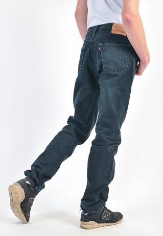 VINTAGE 90S 501 LEVIS JEANS IN BLACK