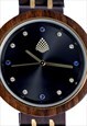 THE FIR - HANDMADE RECYCLED WOOD WRISTWATCH