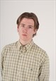VINTAGE 00S LACOSTE BUTTON DOWN SHIRT NORMCORE 