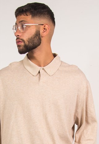 RALPH LAURE LONG SLEEVE POLO T-SHIRT