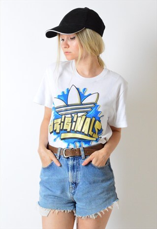WHITE ADIDAS T-SHIRT