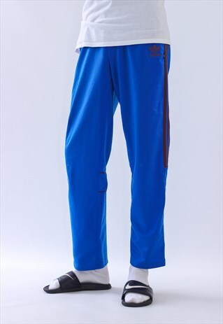 VINTAGE MENS ADIDAS ORIGINALS STRIPES TEAM SUIT PANTS